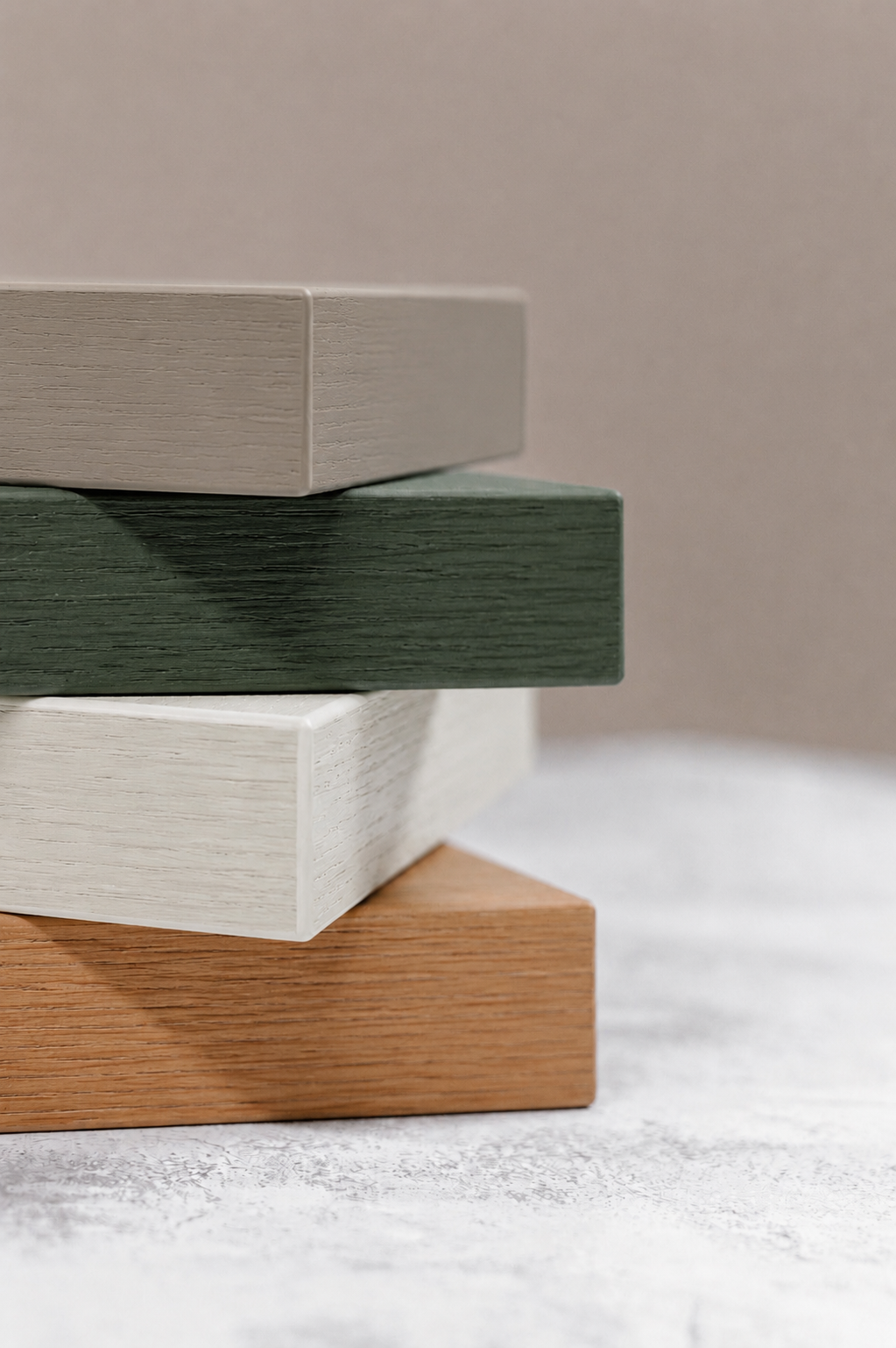 HAÜS material finishes stacked